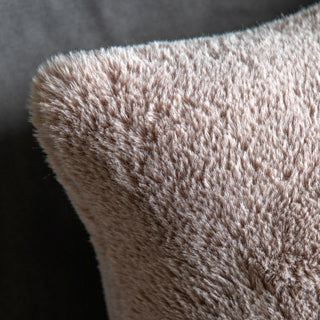 Juniper Faux Fur Cushion Mauve 400x600mm - KC at HOME