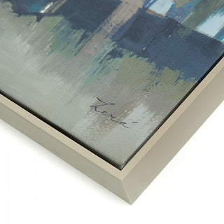 Silversong Birch Framed Canvas
