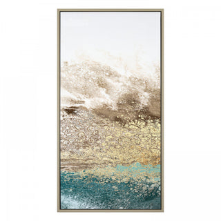Serene Triptych Framed Canvas