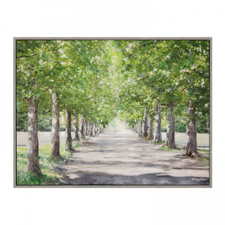 Avenue of Trees Framed Canvas - KC at HOME