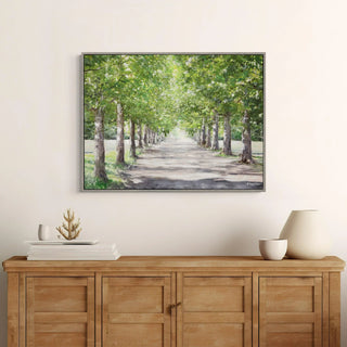 Avenue of Trees Framed Canvas - KC at HOME