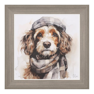 Archie Framed Canvas - KC at HOME