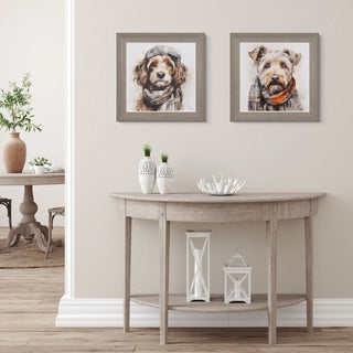 Archie Framed Canvas - KC at HOME