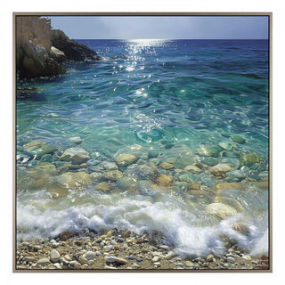 Crystal Waters Framed Canvas - KC at HOME