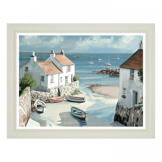 Calm Cove Framed Canvas 920x20x720mm - KC at HOME