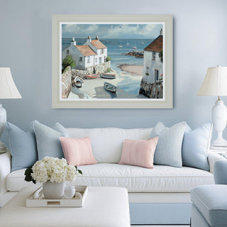 Calm Cove Framed Canvas 920x20x720mm - KC at HOME