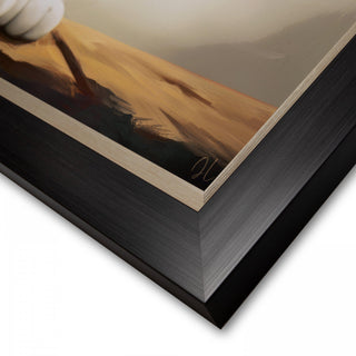 Happiness Is Framed Canvas