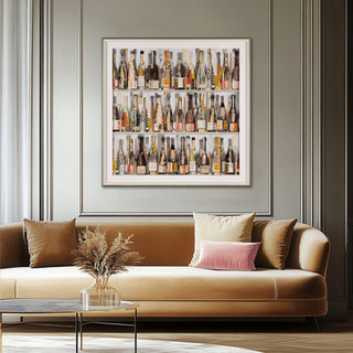 Wines Of The World Framed Art