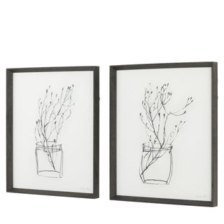 Delicate Nature Framed Art Set of 2 - KC at HOME
