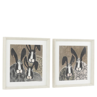 Animal Antics II Framed Art Set of 2 - KC at HOME