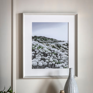 Waves and Wild Flowers I Framed Art