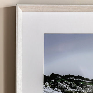 Waves and Wild Flowers I Framed Art