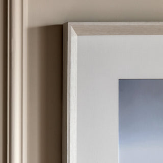 Waves and Wild Flowers II Framed Art