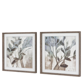 Foliage & Form Framed Canvas Set of 2