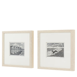 Tidal Tales I Framed Art Set of 2