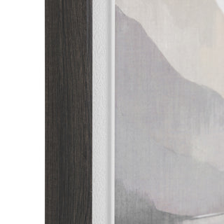 Mountain Reflections Framed Canvas