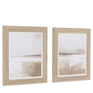 Silent Sands Framed Canvas Set of 2