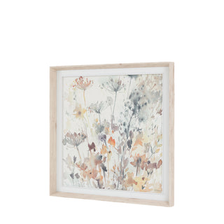 Garden Notes Framed Canvas