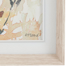 Garden Notes Framed Canvas