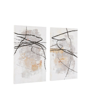Tangle Canvas Set of 2