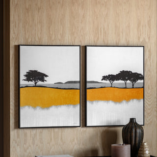 Seaview Framed Canvas Set of 2