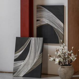 Curve Appeal Framed Canvas Set of 2 - KC at HOME