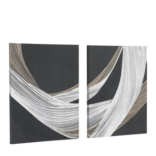 Curve Appeal Framed Canvas Set of 2 - KC at HOME