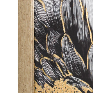 Dhalia Framed Canvas - KC at HOME