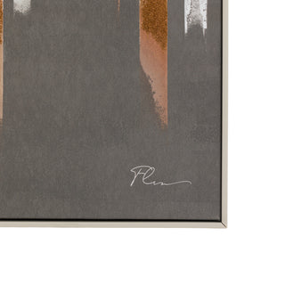 Guilded Silence Framed Canvas
