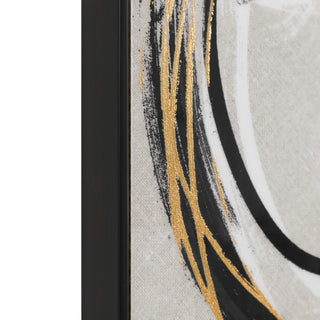 Bold as Gold Framed Canvas Set of 2 - KC at HOME