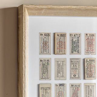 Ticket to Ride Framed Art