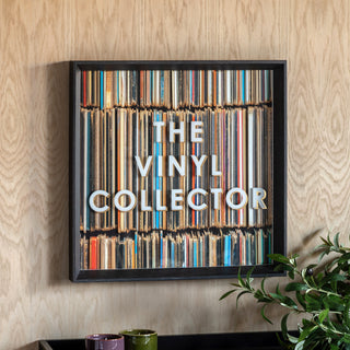 The Vinyl Collector Framed Art