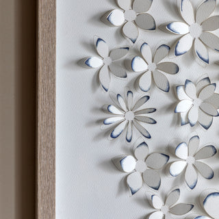 Unfurling Petals Framed Art