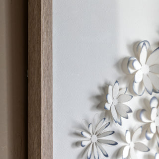 Unfurling Petals Framed Art