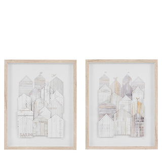 Beach Retreat Framed Art Set of 2 - KC at HOME