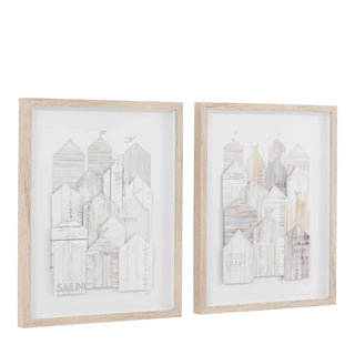 Beach Retreat Framed Art Set of 2 - KC at HOME