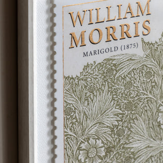 William Morris Stamp Green Framed Art Set of 2