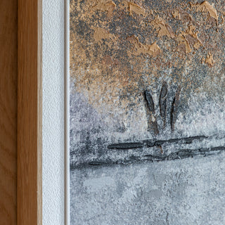 Hint of Heat Framed Canvas