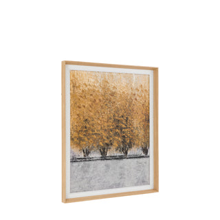 Hint of Heat Framed Canvas