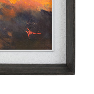 Coastal Glow Framed Canvas - KC at HOME