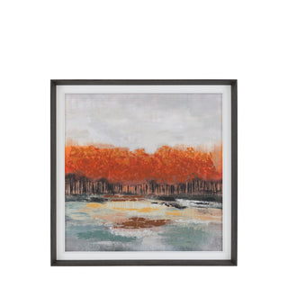 Vibrant Vision Framed Canvas