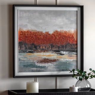 Vibrant Vision Framed Canvas