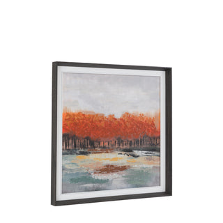Vibrant Vision Framed Canvas
