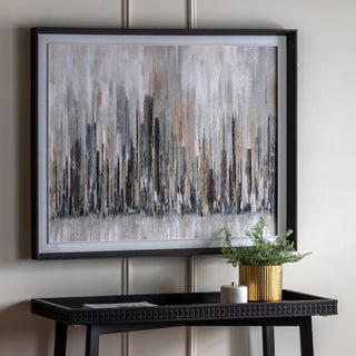 Urban Silence Framed Canvas