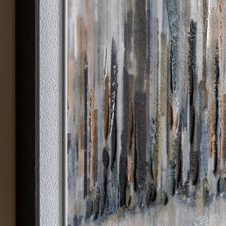 Urban Silence Framed Canvas