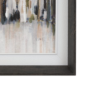 Urban Silence Framed Canvas