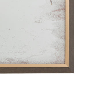 Japanese Garden Mirror Framed Art