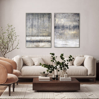 Torrent Framed Canvas Set of 2