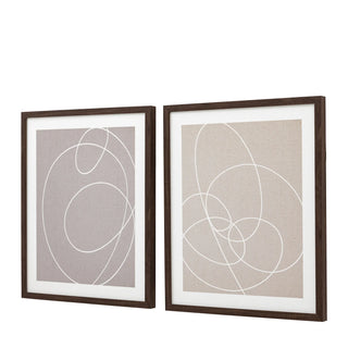 Continuation Framed Art Set of 2 - KC at HOME