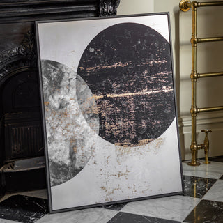 Orbit Framed Canvas Set of 2